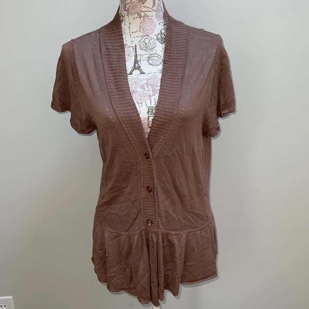 Apostrophe Brown medium cardigan